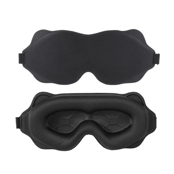 3D Sleeping Mask Block Out Light Soft Padded Sleep Mask for Eyes Slaapmasker Eye Shade Blindfold Sleeping Aid Face Mask Eyepatch