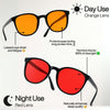 Shinu Red Lens Blue Light Glasses